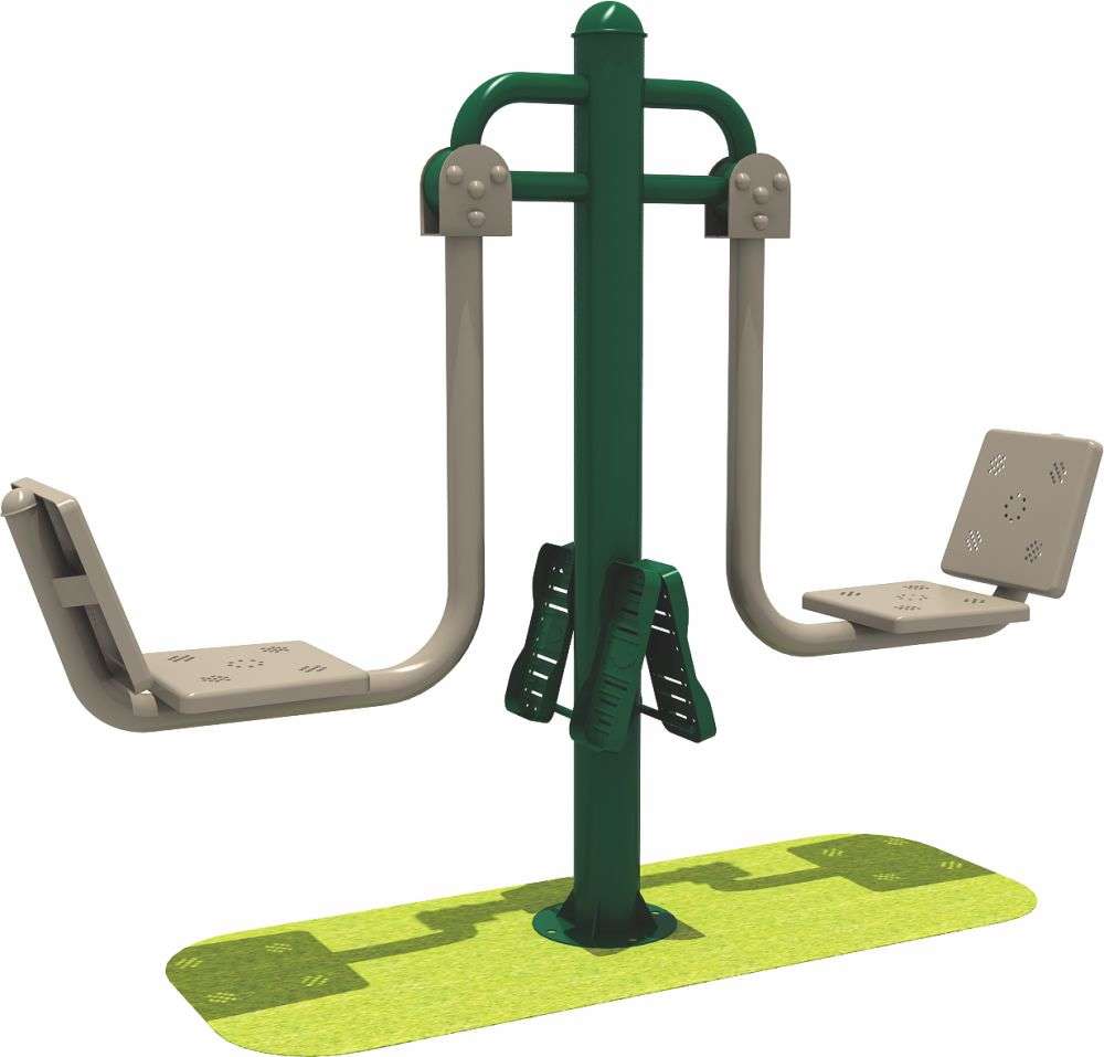 333体育健身器材 限位双人坐