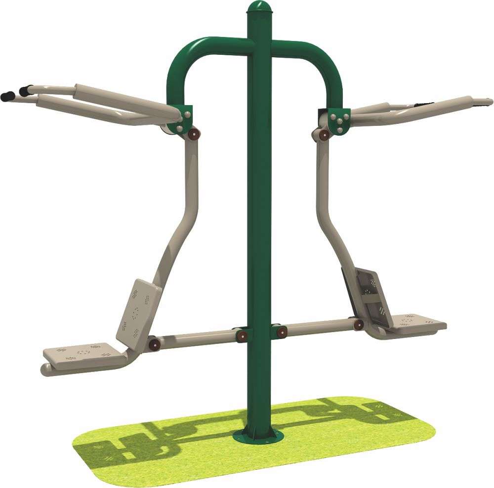 333体育健身器材 限位双人坐