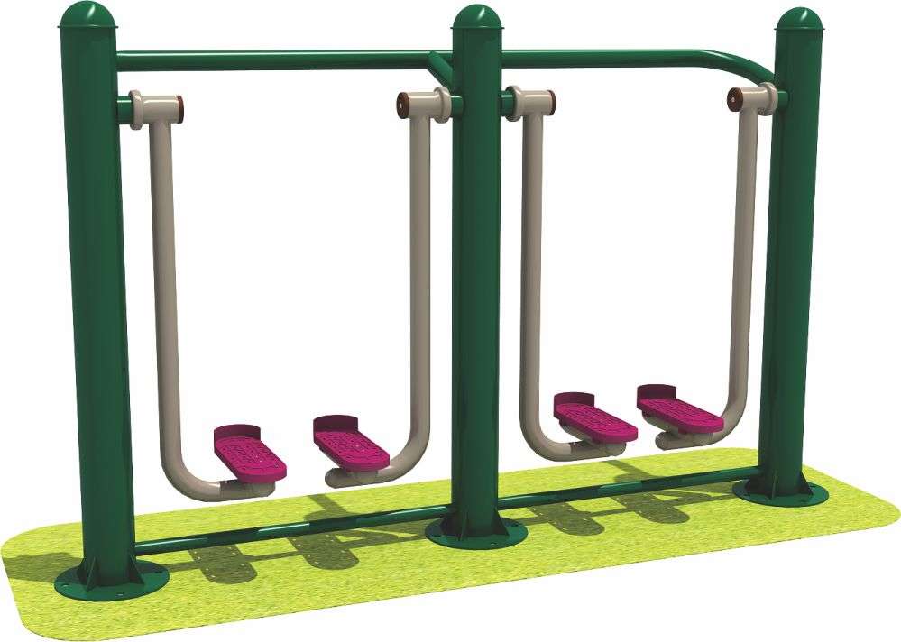 333体育健身器材 限位双人漫