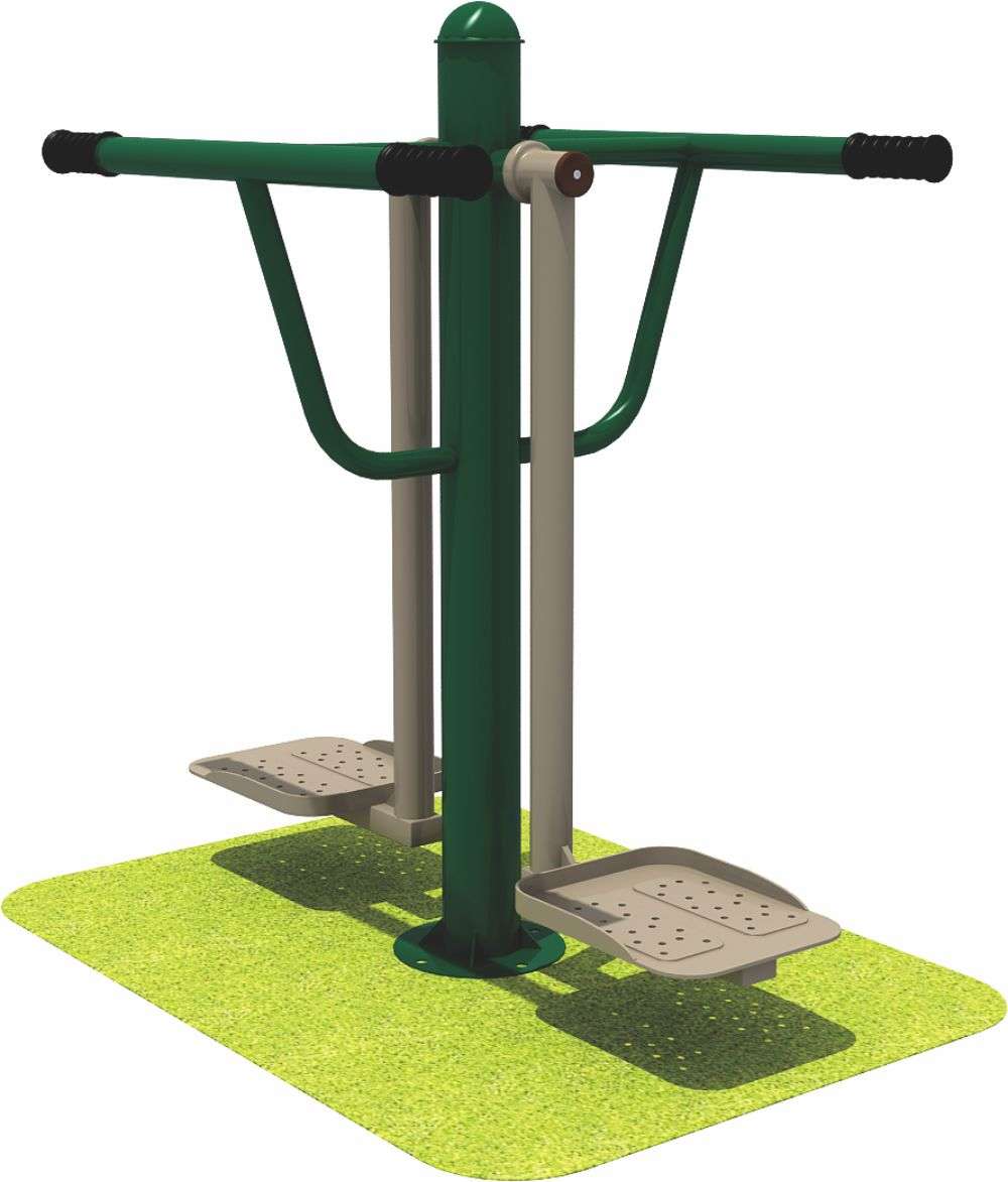 333体育健身器材 限位双人浪