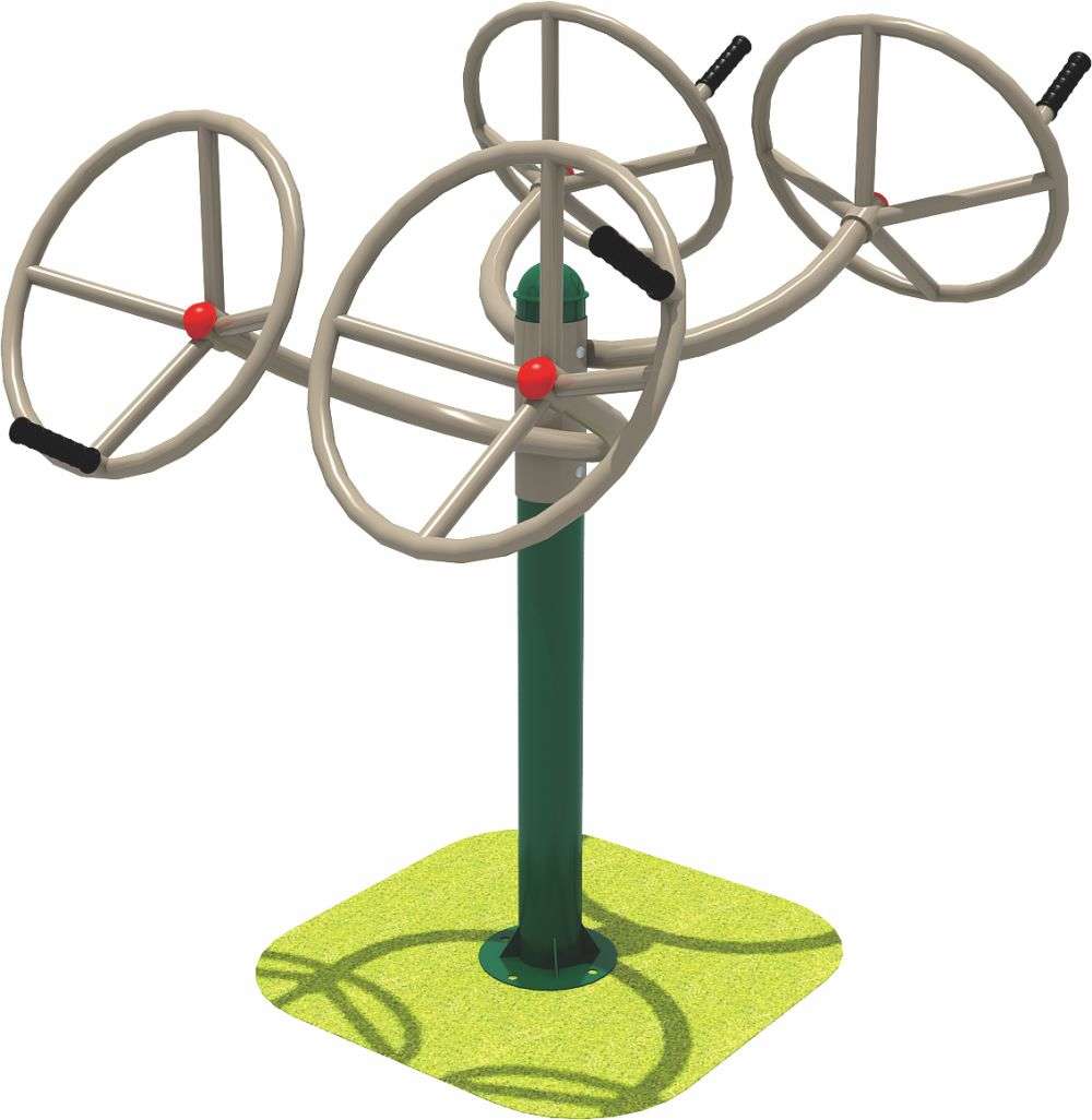 333体育健身器材 双人肩关节