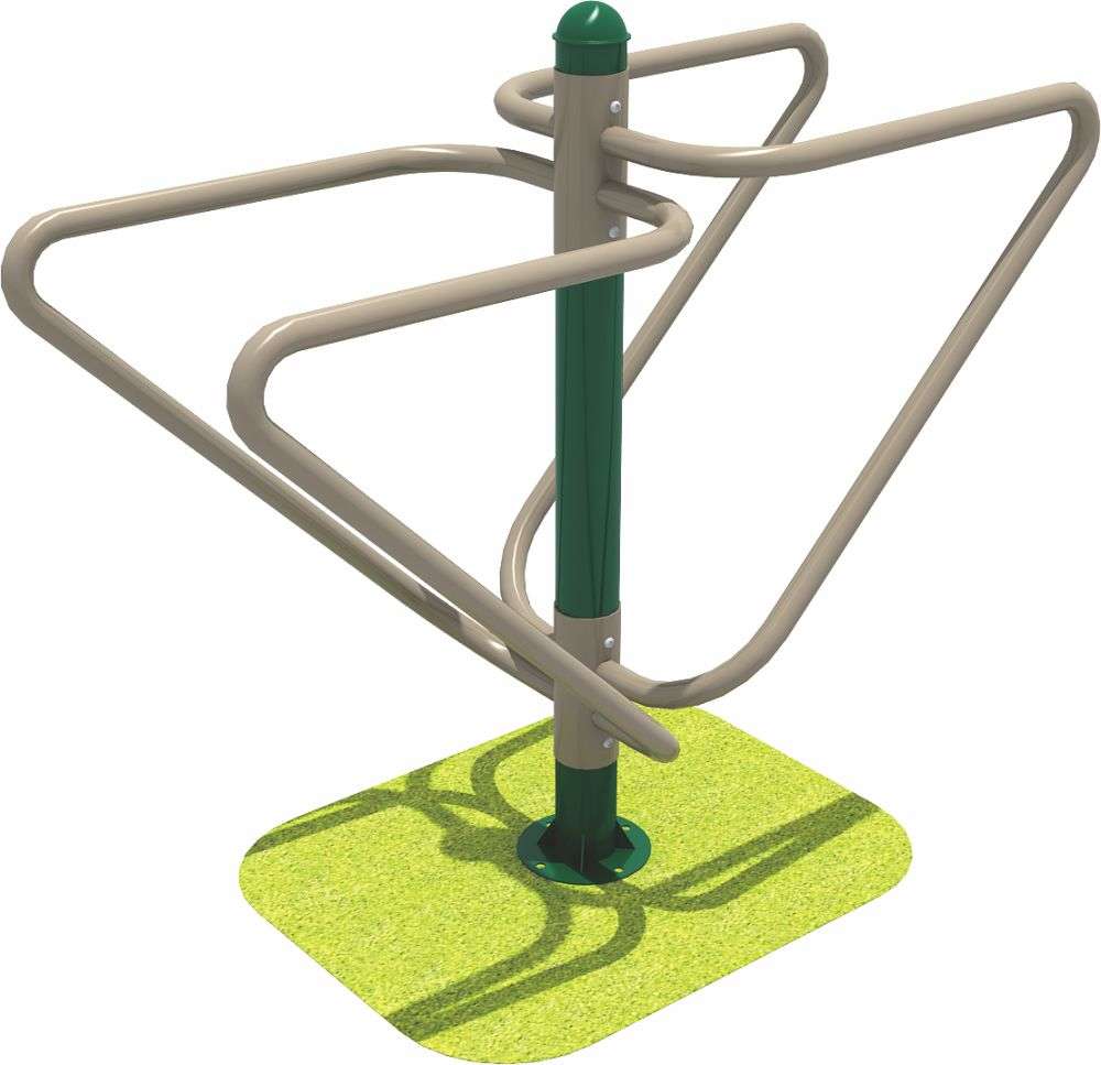 333体育健身器材 双人双杆