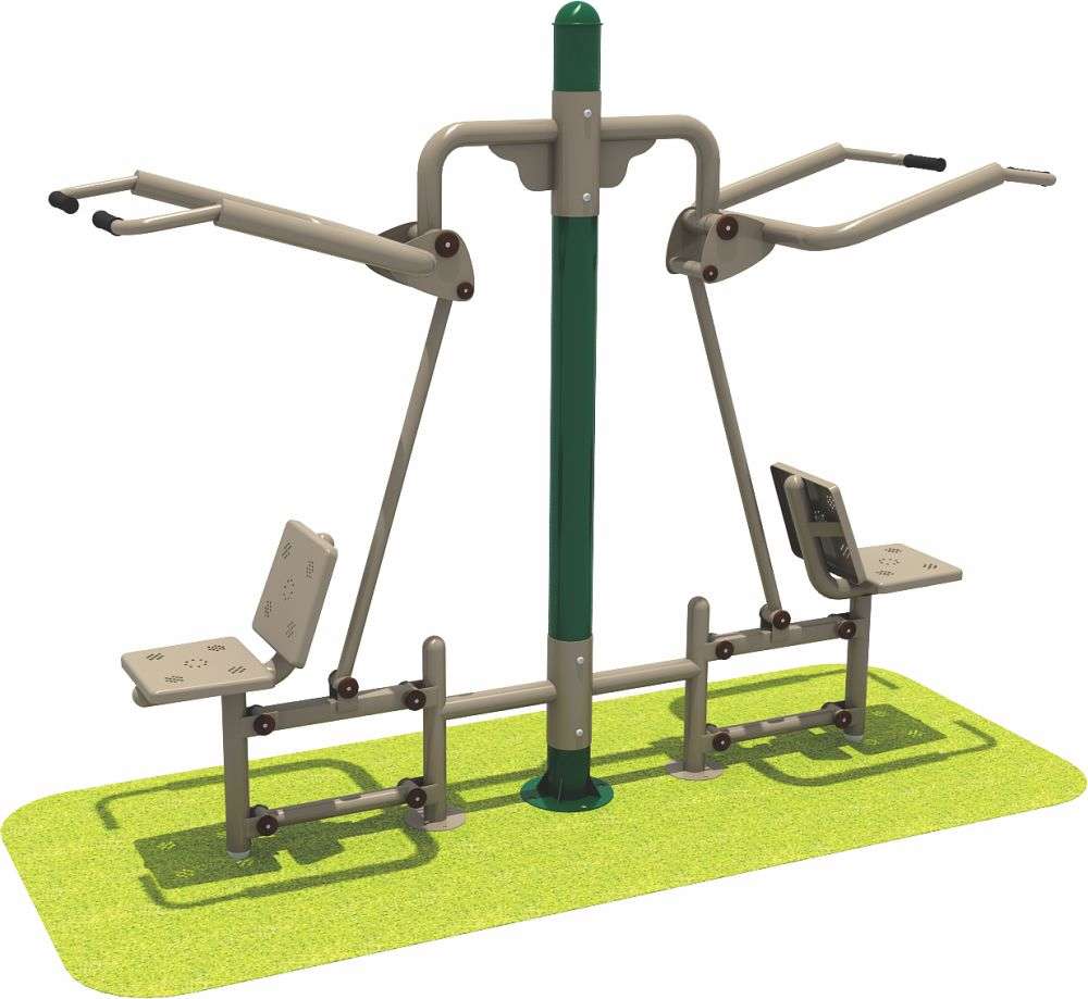 333体育健身器材 双人坐拉器