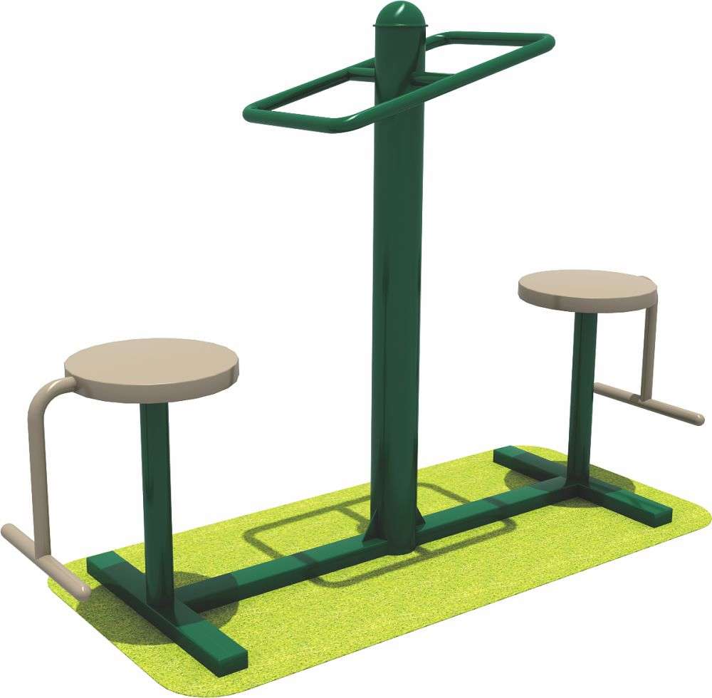 333体育健身器材 坐式扭腰器