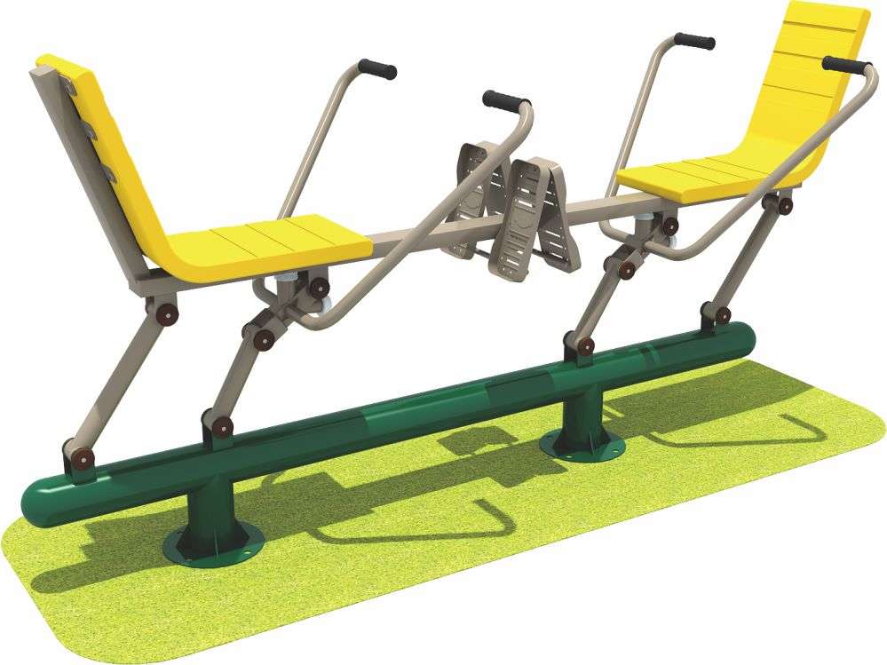 333体育健身器材 双人坐推器