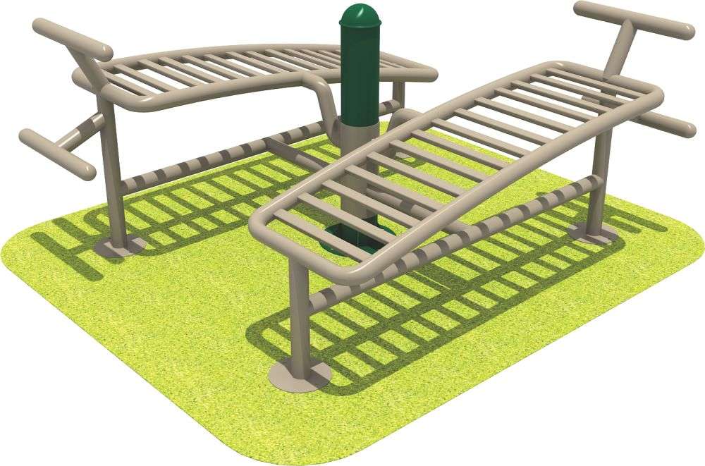 333体育健身器材 双人腹肌板