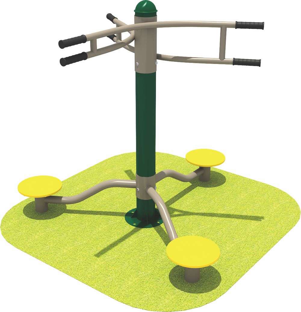 333体育健身器材 三位转腰器